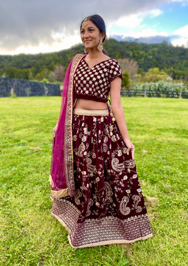 Wine 'N' Dine Lehenga