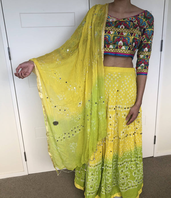 Lehenga/garba outfit
