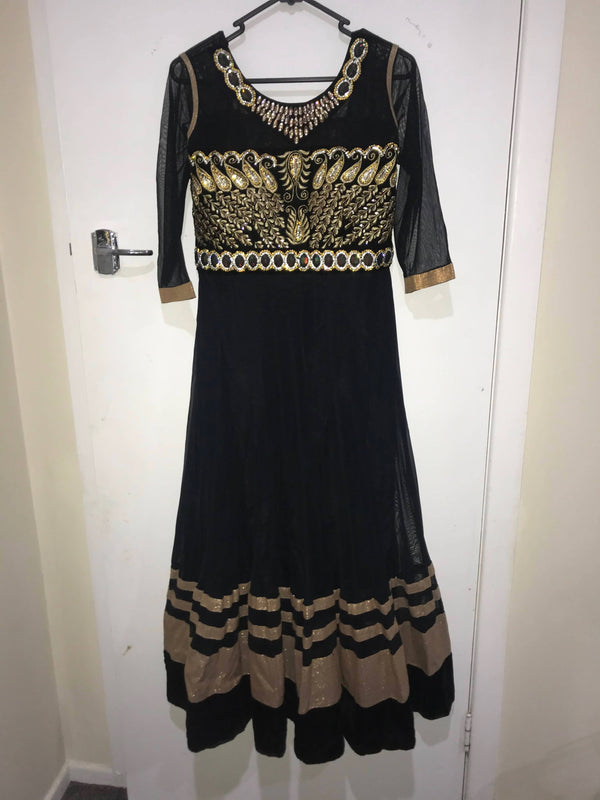 Black Anarkali Dress