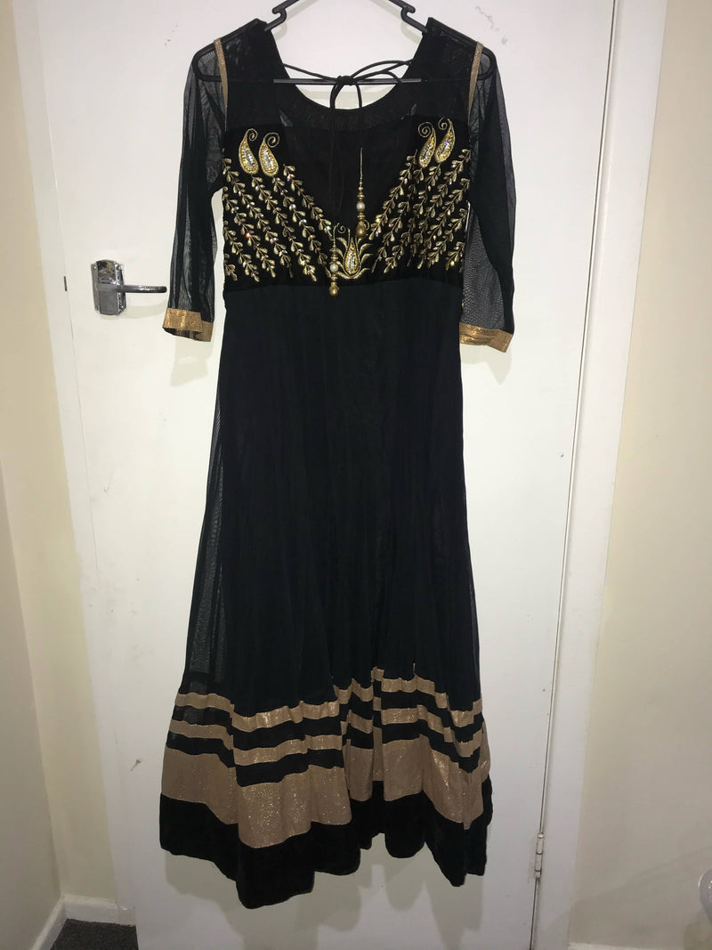 Black Anarkali Dress